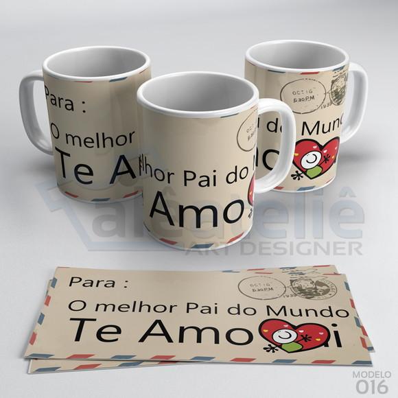 Caneca Dia dos Pais Personalizada - Para Melhor Pai do Mundo