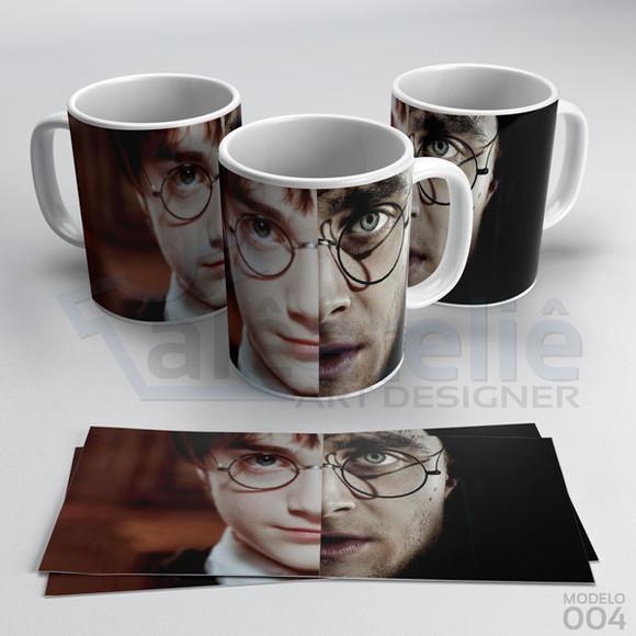 Caneca Harry Potter Alunos Hogwarts Personalizada Porcelana