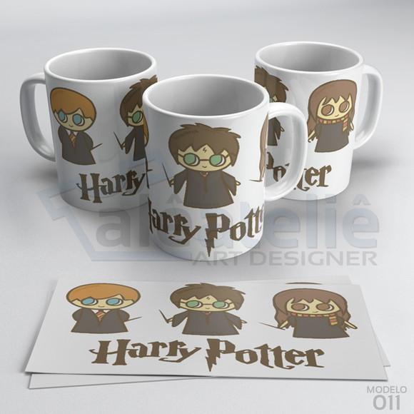 Caneca Harry Potter Gryffindor Hogwarts Porcelana