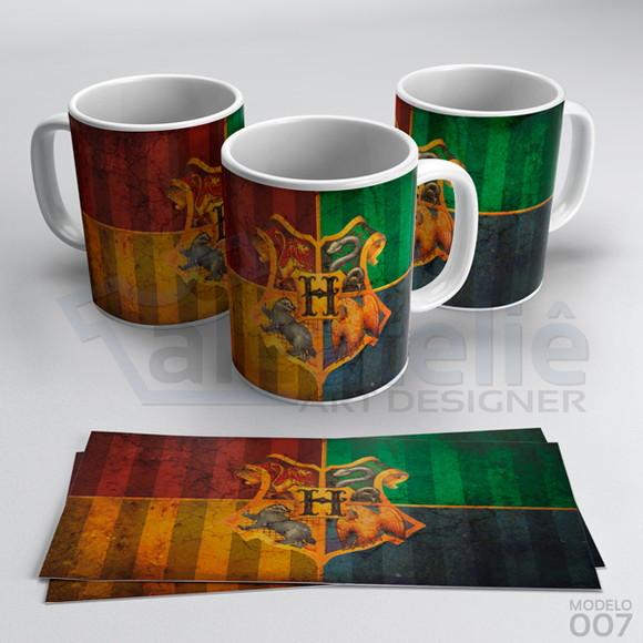 Caneca Harry Potter Hogwarts Mapa do Maroto Marauders Map