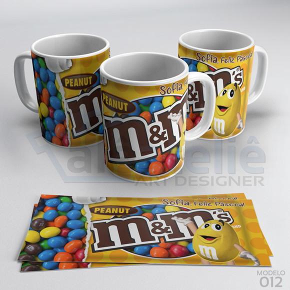 Caneca Páscoa Chocolate Talento Personalizada com Nome