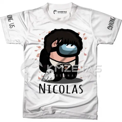 Blusa Among Us Harry Potter Infantil Adulto Personalizada