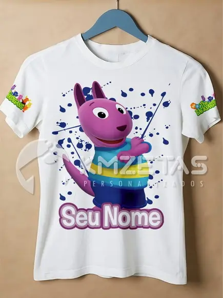 Blusa Backyardigans Austin Personalizada