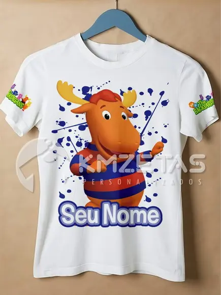 Blusa Backyardigans Tyrone Personalizada