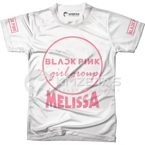 Blusa Blackpink Girl Group Infantil Adulto Personalizada