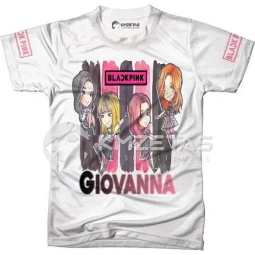 Blusa Blackpink Infantil Personalizada