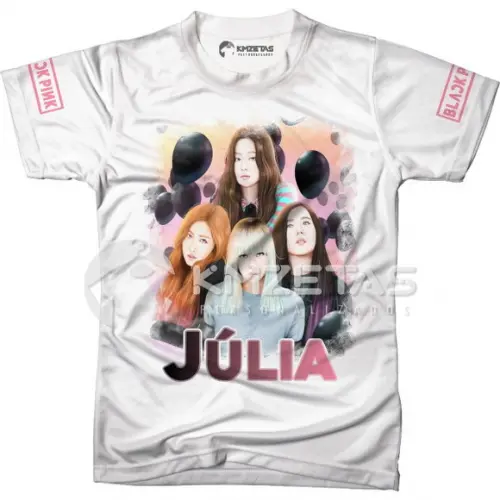 Blusa Blackpink Jennie Infantil Adulto Personalizada