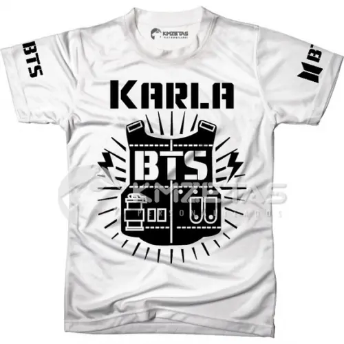 Blusa Bts Kpop Adulto Infantil Camisa Camiseta Personalizada
