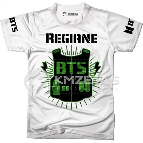 Blusa Bts Kpop Army Logo Camisa Camiseta Personalizada