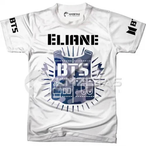 Blusa Bts Kpop Bangtan Boys Camisa Camiseta Personalizada
