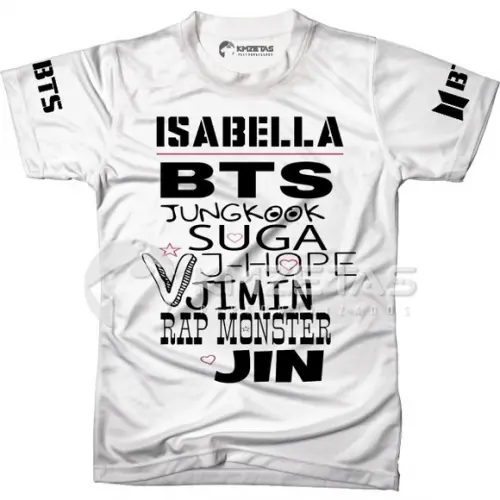 Blusa Bts Kpop Love Yourself Camisa Camiseta Personalizada