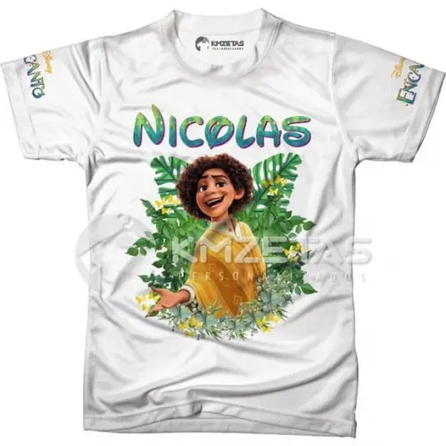 Blusa Camilo Encanto Disney Infantil Adulto Personalizada