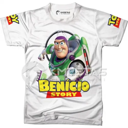 Blusa Buzz Lightyear Toy Story Camiseta Personalizada