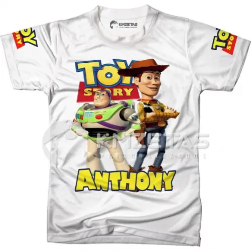 Blusa Buzz Woody Toy Story Camiseta Personalizada