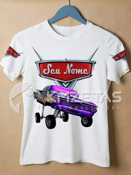 Blusa Carros Disney Ramone Infantil Adulto Personalizada