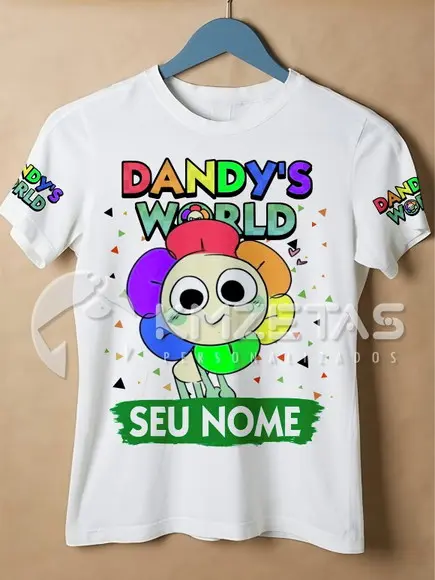Blusa Dandy's World Dandy Infantil Camisa Personalizada