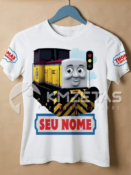 Blusa Dart Thomas Amigos Infantil Adulto Personalizada