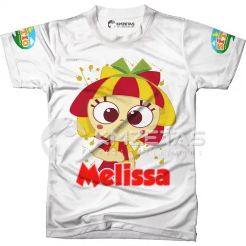Blusa Emilia Sitio do Picapau Amarelo Personalizada