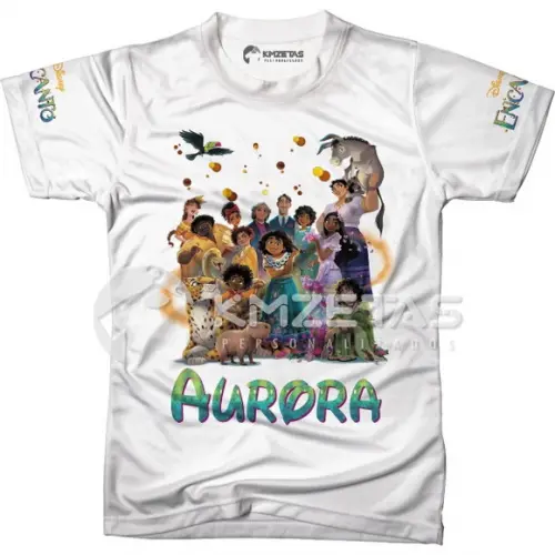 Blusa Encanto Disney Infantil Adulto Personalizada