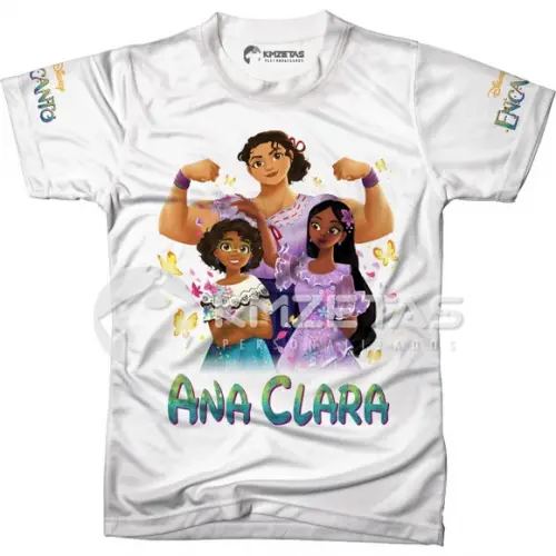 Blusa Encanto Disney Unissex Personalizada