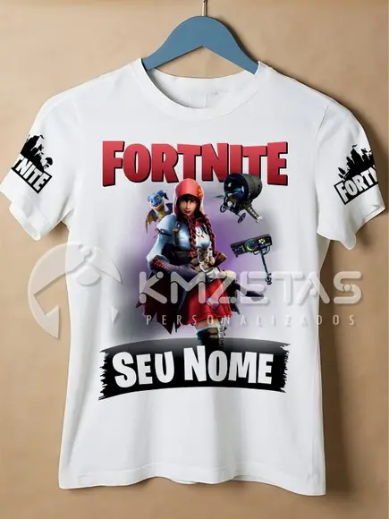 Blusa Fortnite Fable Infantil Adulto Personalizada