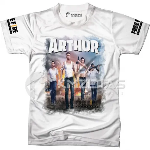 Blusa Free Fire Garena Camisa Camiseta Personalizada