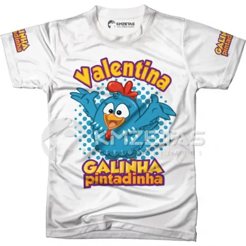 Blusa Galinha Pintadinha Personalizada