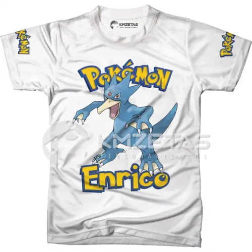 Blusa Golduck Pokemon Infantil Adulo Personalizada