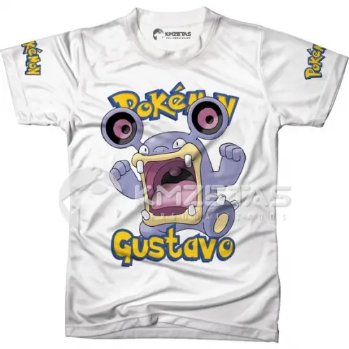 Blusa Loudred Pokemon Infantil Adulo Personalizada