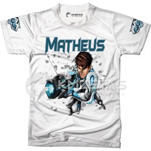 Blusa Max Steel Infantil Adulto Personalizada
