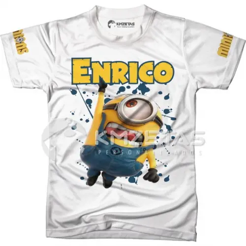 Blusa Minions Malvado Favorito Personalizada