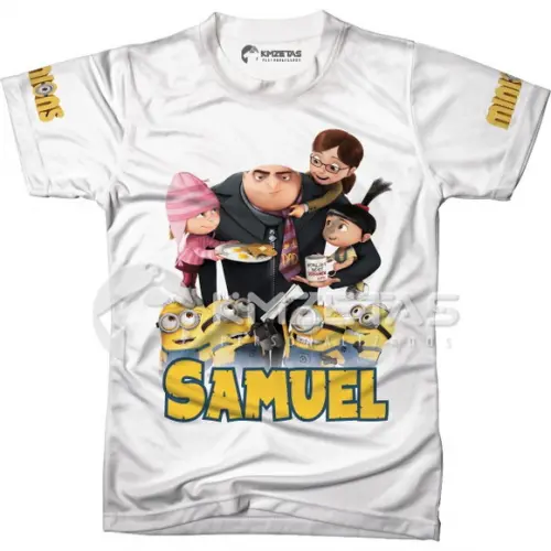 Blusa Minions Meu Malvado Favorito Camiseta Personalizada