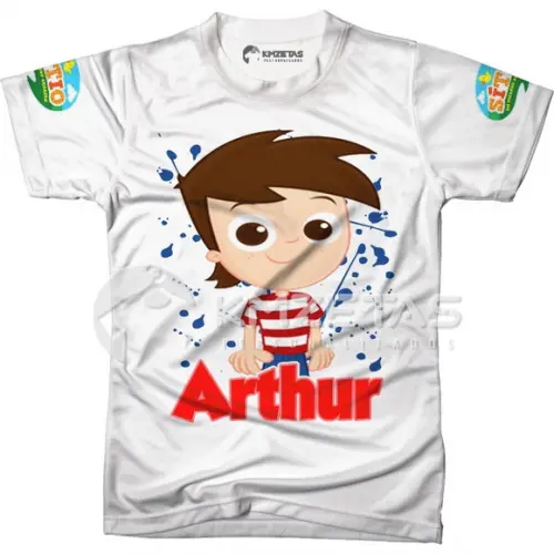 Blusa Pedrinho Sitio do Picapau Amarelo Personalizada