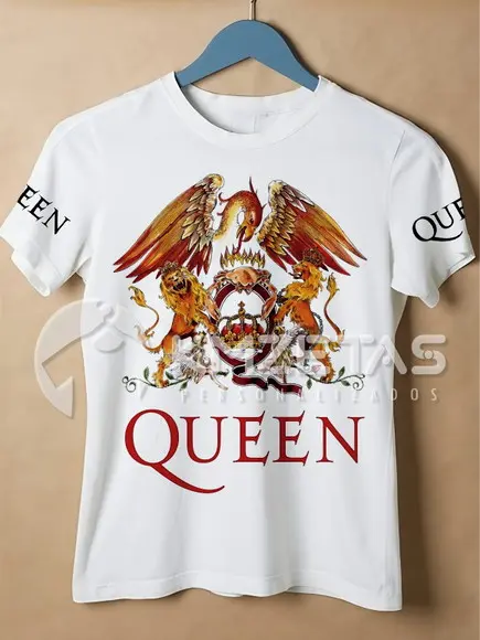 Blusa Queen Banda Camisa Rock Heavy Metal