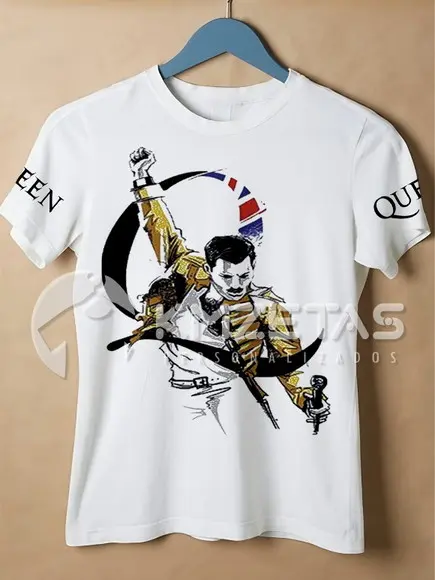Blusa Queen Camisa We Are The Champions