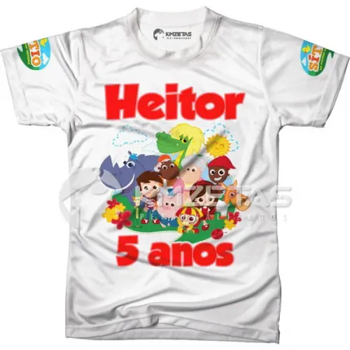 Blusa Sitio do Picapau Amarelo Festa Infantil Personalizada