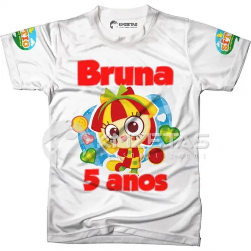 Blusa Sitio do Picapau Amarelo Infantil Personalizada