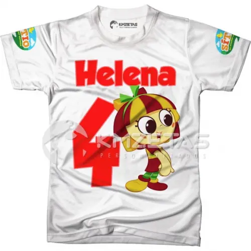 Blusa Sitio do Picapau Amarelo Festa Emília Personalizada