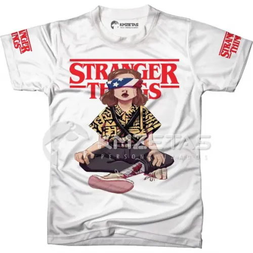 Blusa Stranger Things Eleven Camisa Camiseta Personalizada