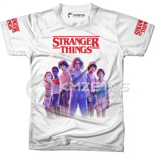 Blusa Stranger Things Personalizada Camisa Camiseta