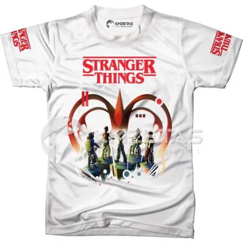 Blusa Stranger Things Série Netflix Camisa Camiseta