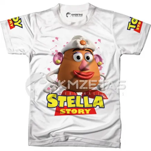 Blusa Toy Story Infantil Cabeça de Batata Personalizada