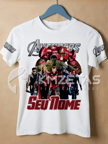 Blusa Vingadores Avengers Camisa Guerra Infinita