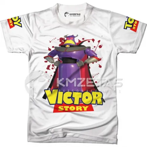Blusa Zurg Toy Story Camisa Camiseta Personalizada