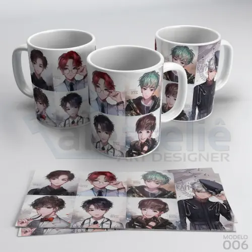 Caneca Bts Kpop Bangtan Boys Bias Logo Army Personalizada