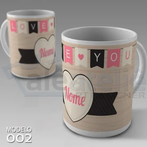 Caneca Dia dos Namorados I Love You