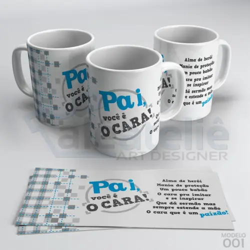Caneca Dia dos Pais Personalizada - Melhor Pai do Mundo