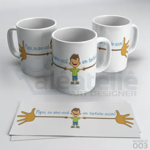 Caneca Dia dos Pais Personalizada - Melhor Pai do Mundo