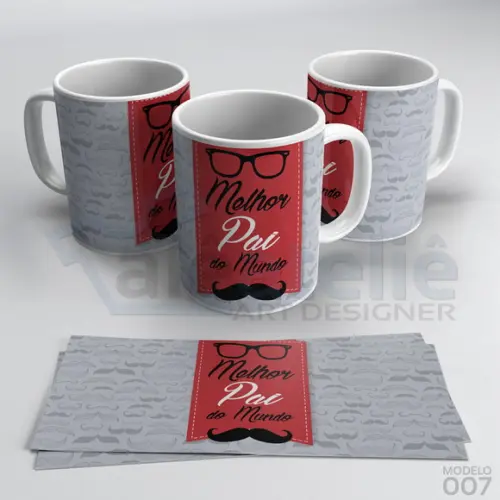 Caneca Dia dos Pais Personalizada - Melhor Pai do Mundo