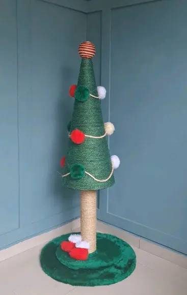 Arranhador para Gato Árvore de Natal